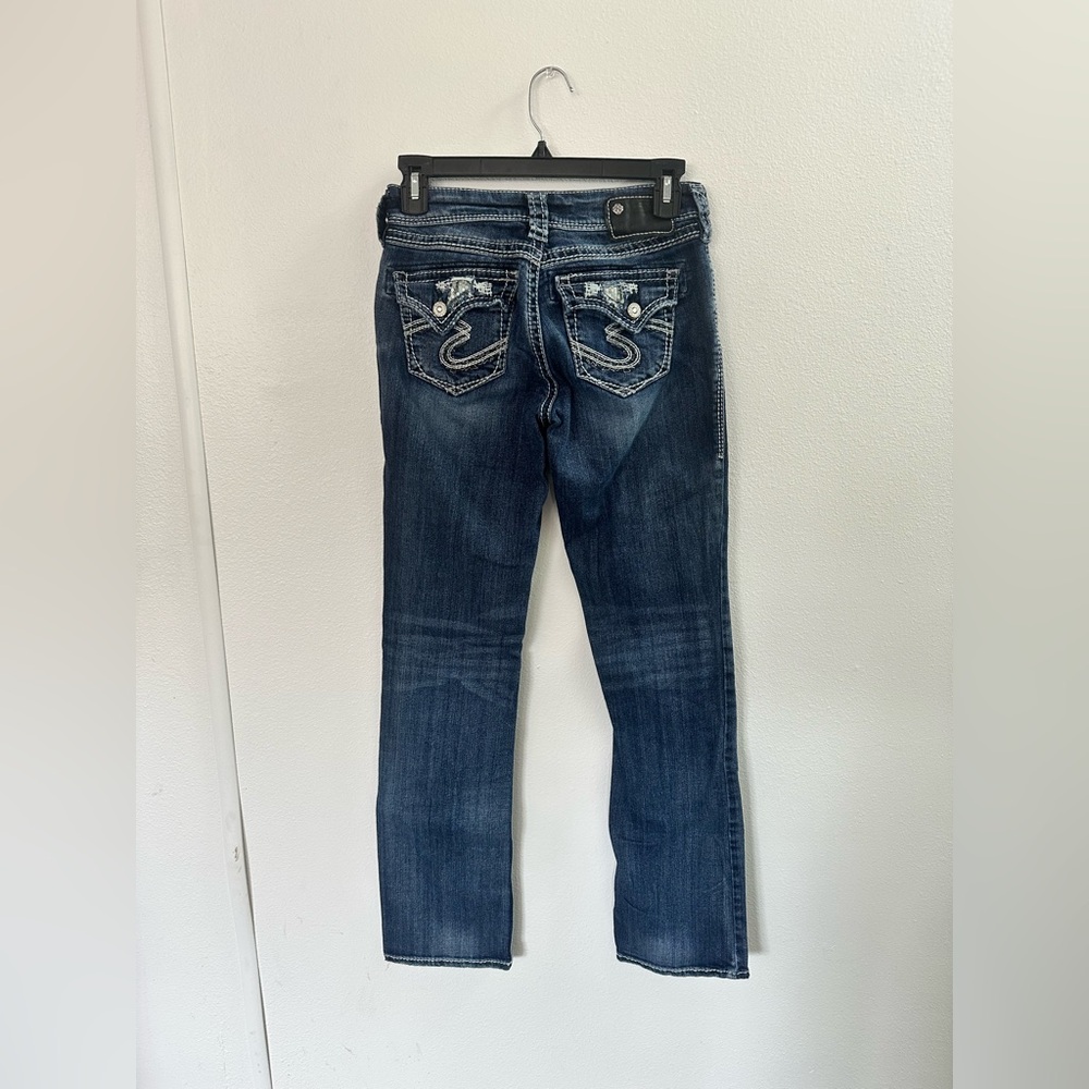 Silver jeans